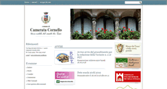 Desktop Screenshot of comune.cameratacornello.bg.it